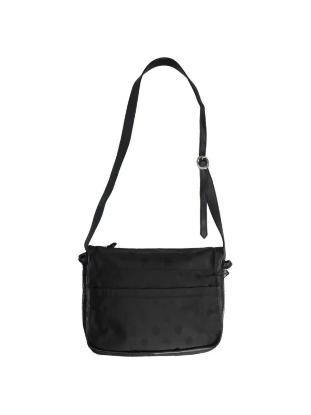 Chrome Hearts Shoulder Bag Sm Nylon Gunslinger Strap Leather